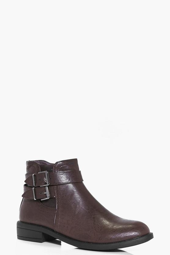 Taylor Double Buckle Chelsea Boot